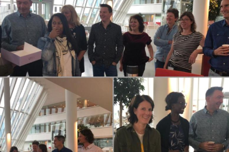 Publiek tijdens de livegang in Gemeente Nieuwegein
