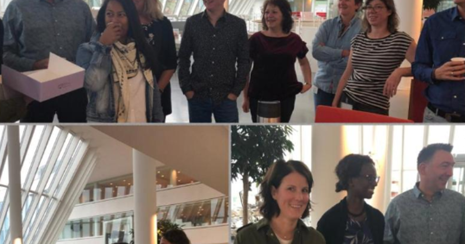 Publiek tijdens de livegang in Gemeente Nieuwegein