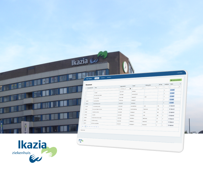 Thumbnail voor de case: Webapplicatie - Ikazia